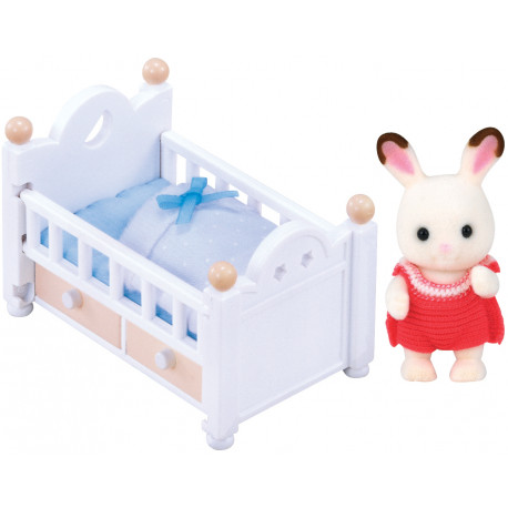 Sylvanian Families Suklaapupuvauva-setti (vauvansänky)