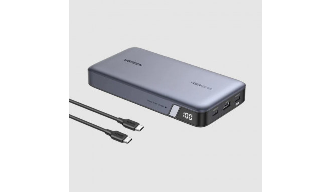 Akupank LiPo PowerBank 25000mAh 145W 2xUSB-C, USB PB205 UGREEN