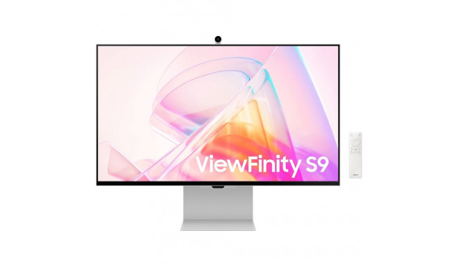 SAMSUNG ViewFinity S90PC S27C902PAU, LED monitor - 27 - silver, 5K/UltraHD, IPS, Thunderbolt 4