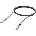 Ubiquiti UniFi SFP DAC patch cable (black, 3 meters)