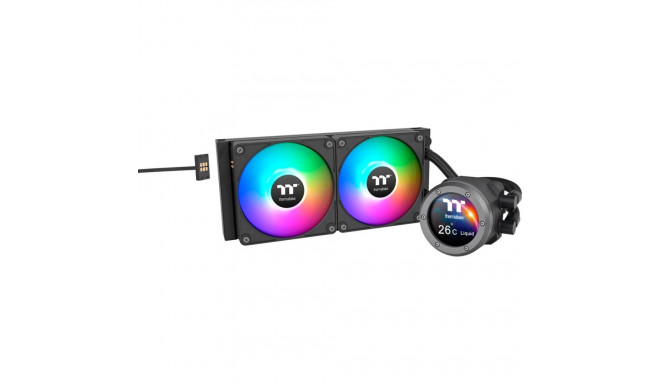 Thermaltake TH240 V2 Ultra EX ARGB CPU All-In-One Liquid Cooler, water cooling (black)