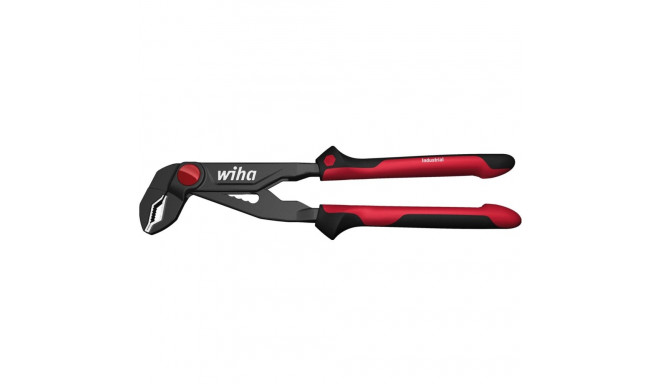 Wiha pipe / water pump pliers Industrial, with push button (black/red, up to 2.1/2, SW 63)