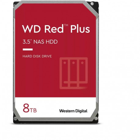 Red Plus NAS-kõvaketas 8TB SATA 6Gb/s 3,5" 24/7