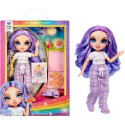 MGA Entertainment Rainbow High Junior High PJ Party - Violet (Purple), Doll