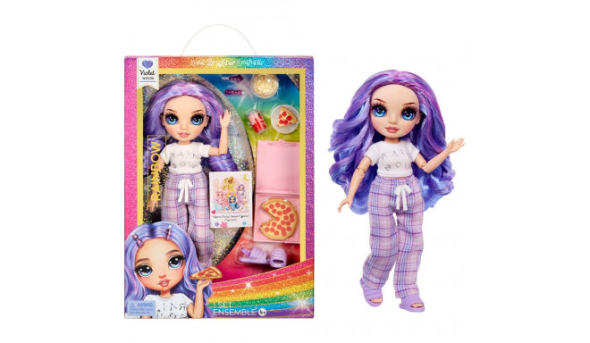 MGA Entertainment Rainbow High Junior High PJ Party - Violet (Purple), Doll