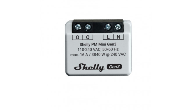 Shelly Plus PM Mini Gen.3 WLAN BT, measuring device