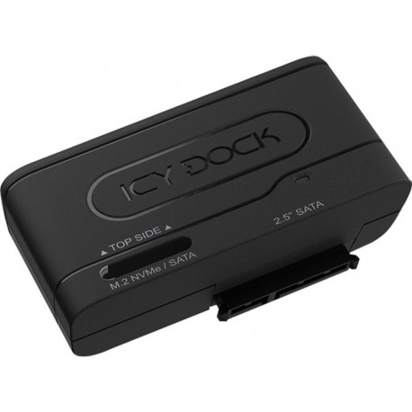 Icy Dock MB104U-1SMB, docking station (black, USB-C, SATA, M.2)