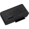 Icy Dock MB104U-1SMB, docking station (black, USB-C, SATA, M.2)