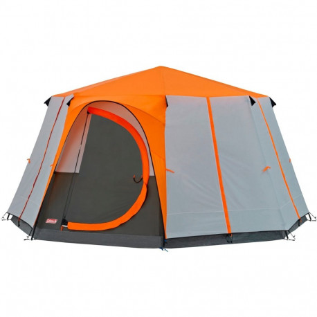 Kuppelzelt Octagon 8 Orange (orange/grau)
