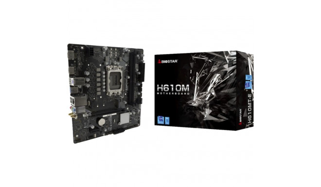 Biostar H610MT-E - Socket 1700 - motherboard