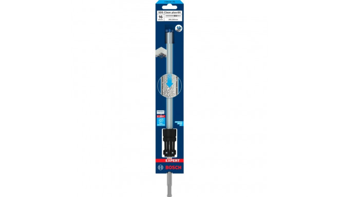 Bosch Expert hammer drill SDS Clean plus-8X, 16mm (working length 200mm, suction drill)