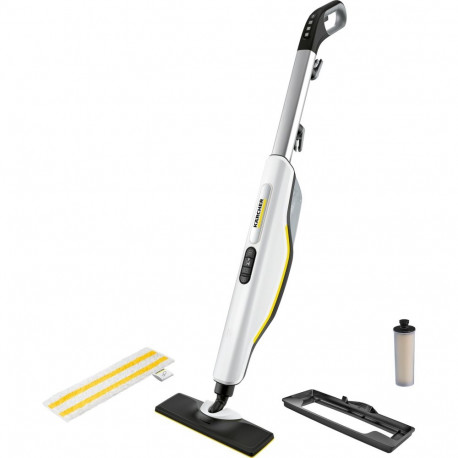 SC 3 Upright EasyFix (weiß/schwarz, 1.600 Watt, mit Bodenreinigungsset EasyFix)