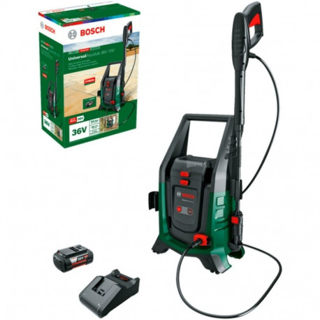 aku kõrgsurvepesur UniversalAquatak 36V-100 liitiumioonaku 4,0Ah POWER FOR ALL, roheline/must