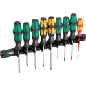 Wera 9650 magnetic strip Kraftform screwdriver set, 9 pieces