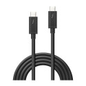 Lindy Thunderbolt 3 Cable, 20 Gbit/s, passive (black, 1 meter)