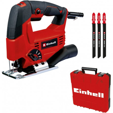 Stichsäge TC-JS 80/1 Kit (rot/schwarz, 550 Watt, inkl. Koffer & Zubehör)