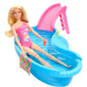 Mattel Barbie pool with doll