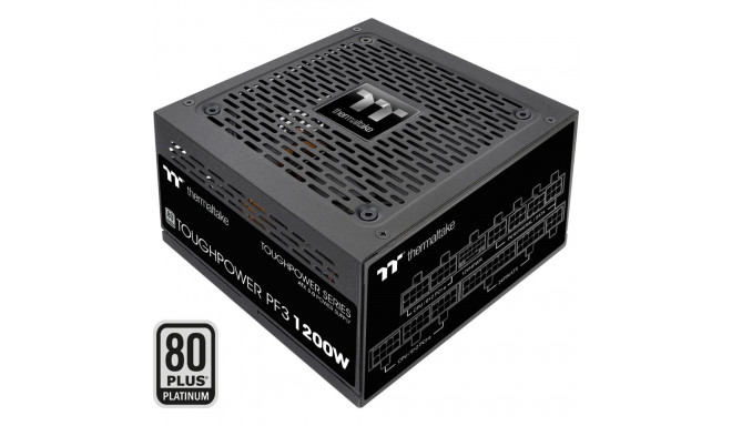 Thermaltake Toughpower PF3 1200W, PC power supply (black, 6x PCIe, cable management, 1200 watts)