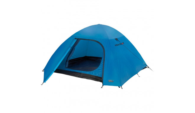 High Peak dome tent Kiruna 4 (blue/grey, model 2023, with porch for luggage)