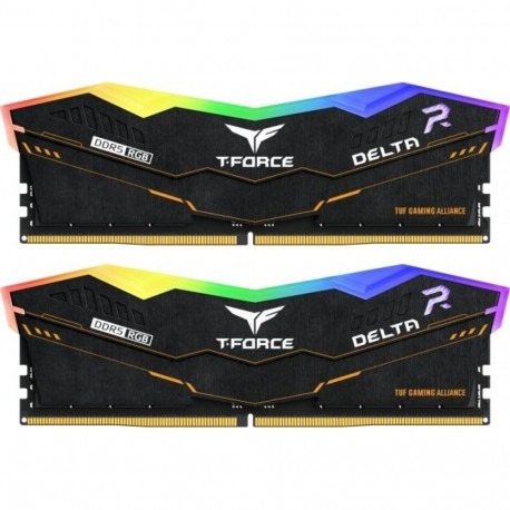 DIMM 32 GB DDR5-6000 (2x 16 GB) Dual-Kit (schwarz, FF5D532G6000HC38ADC01, Delta TUF RGB, INTEL XMP)