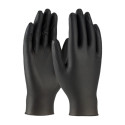 Rubber/nitrile powder L black 100 pcs Santex