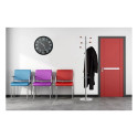 Wall clock UNILUX Mega 57.5cm black