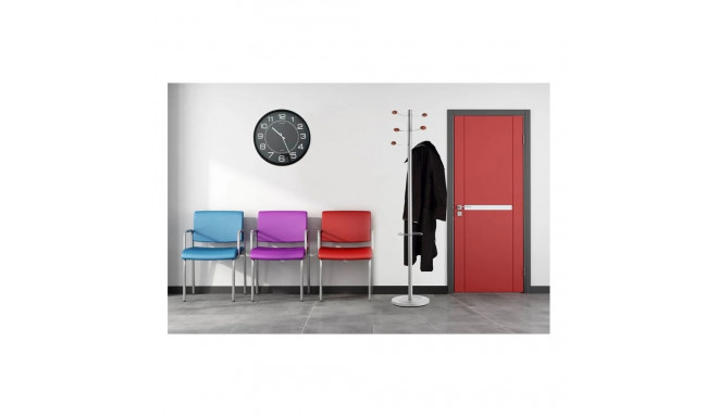 Wall clock UNILUX Mega 57.5cm black