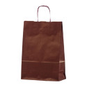 Paper bag with handles 230x100x320mm bordeaux