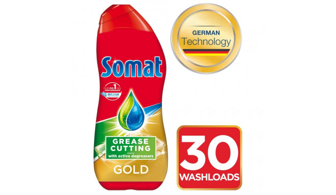 Dishwasher Geel SOMAT Gold, Anti-Grease, Gel, 540ml