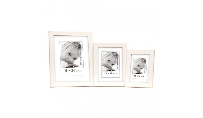 Pildiraam 21x30cm Trendline White valge puit