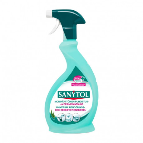 Üldpuhastusvahend desinfitseeriv SANYTOL erinevatele pindadele 500ml
