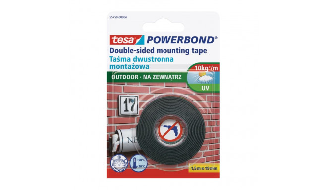 Kleeplint kahepoolne vahtteip välitingimustes TESA 119mmx1,5m (-20°C +90°C)