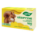 Lehträtik 2-kihiline SERLA kollane 100tk pakis