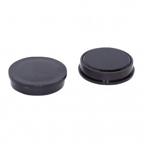 Tahvlimagnetid DAHLE 24mm must 6tk