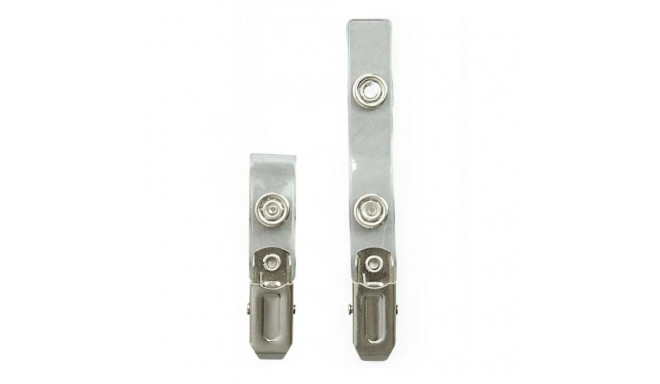 Badge fastening clip (American Clip)