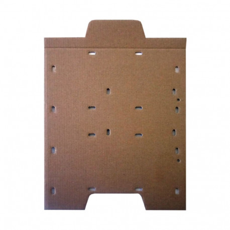 Archival divider For A4 documents, 225x344 mm, brown micro corrugated cardboard, 10 pc.