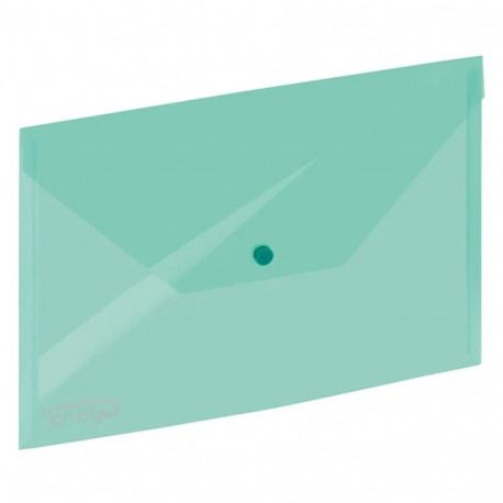 PP Side load envelope 9113 snap clos.A4 green