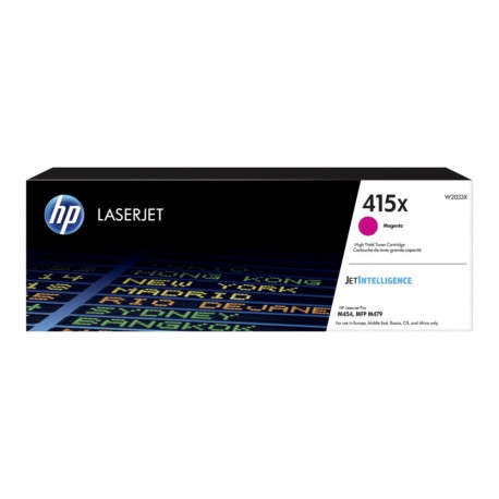 Toner cartridge HP W2033X (415X) red 6000 pages