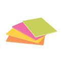 Note paper 101x152mm POST-IT 6445 Super Sticky 4 colors x45 sheets