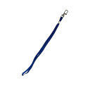 Lanyard with quick carabiner (blue)