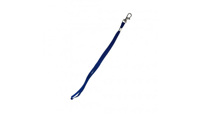 Lanyard with quick carabiner (blue)