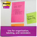 Märkmepaber 102x152mm POST-IT Super Sticky jooneline 3x45 lehte