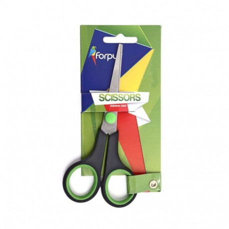 Scissors FORPUS 14cm with rubberized handle