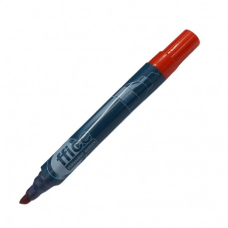 Permanentne marker FO lõigatud otsaga punane