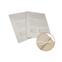 File covers SMLT A4 2-ribbon cardboard brown