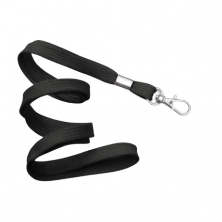 Lanyard with quick carabiner black