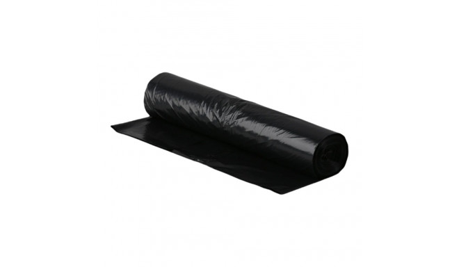 Garbage bag 200L (750x1350mm) LDPE 40mic black 10pcs in a roll