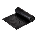 Garbage bag 75L (650x1000mm) LDPE 40mic black 10pcs in a roll