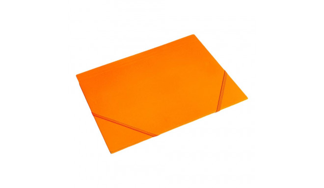 Cardboard folder gummi FORPUS A4 orange