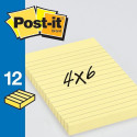 Märkmepaber 102x152mm POST-IT T660 jooneline 100 lehte